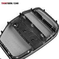 Calandre avant en carbone sec style V pour M3 G80 M4 G82 G83 avec grille anti-pierre