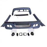 Nouveau kit de carrosserie en plastique PP de haute qualité, renfort de pare-chocs M Sport M Tech, à fixer par boulons, pour Série 3 E46 1998-2004