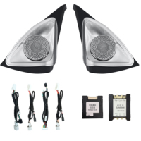 Kit d'éclairage d'ambiance adaptable pour Mercedes Benz Classe C W204 2007-2010, compatible OEM, éclairage des aérateurs et panneaux de porte, 20 LED arc-en-ciel
