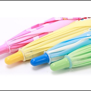 Proveedor de Paraguas Manuales Resistentes al Agua de Color Rosa Baratos con Mango Recto de 79 cm de Diámetro para Niños Pequeños - Product Image 3