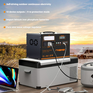 Estación de Energía Portátil de 1500W/1.5kWh a 1800W/2.4kWh, Recargable con Energía Solar y CA, para Campismo al Aire Libre y Suministro UPS, MP5 - Product Image 4
