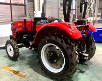 Tracteur agricole à quatre roues motrices de 60 ch pour le labour, le semis et le transport
