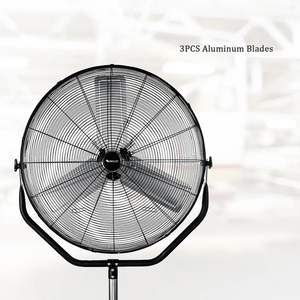 30Inch 230W Heavy Duty Round Base Industrial Pedestal <b>Fan</b> High Speed Industrial AC <b>Fan</b> Portable Commercial Ventilateur - Product Image 3