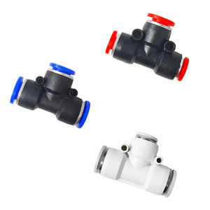 Conector Neumático de Plástico de Empuje Rápido de un Toque, Serie PU, Conector Recto para Tuberías, Tamaños de Puerto de 4-16 mm para Medios de Trabajo Neumáticos - Product Image 2