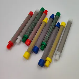 Безвоздушный распылитель краски фильтр пистолета фильтры из нержавеющей стали распылитель фильтры