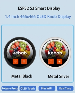 ESP32 S3 1.4 Inch 466*466 Amoled Circular Display Knob Smart Rotary Encoder With Touch Screen for Home ESP32 S3 ESP32 S3 - Product Image 2