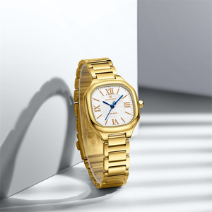 Montres pour femmes NAVIFORCE 5042 <span class=keywords><strong>GWG</strong></span>, marque tendance, <span class=keywords><strong>montre</strong></span> simple pour femmes, acier inoxydable, étanche, quartz, <span class=keywords><strong>montre</strong></span>-bracelet carrée - Product Image 2