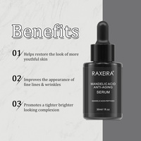 Sérum Anti-âge acide mandélique éliminant les rides Niacinamide sérum visage soins de la peau pour éclaircir le sérum Anti-âge Anti-âge