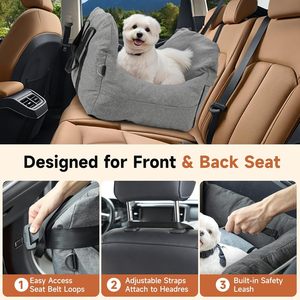 Asiento de Coche para Mascotas Personalizado a Bajo Precio, Resistente a Mordeduras, Impermeable y Portátil - Product Image 6