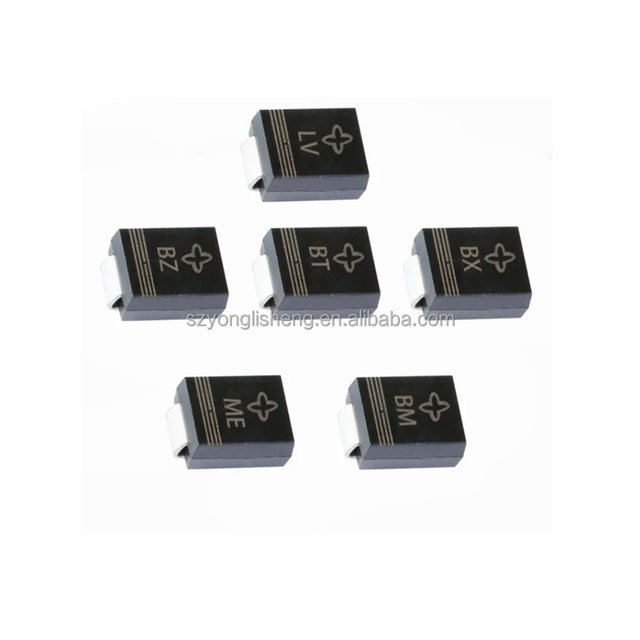 Stock SMD TVS Diode SMBJ5.0A SMBJ5.0CA SMBJ6.0A SMBJ6.0CA SMBJ6.5A SMBJ6.8A SMBJ6.8CA SMBJ7.0A SMBJ7.5A SMBJ10A