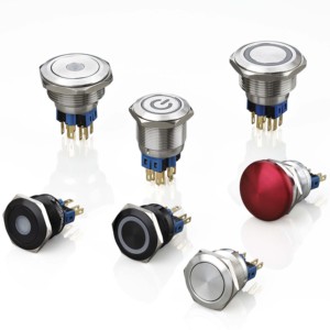 Interrupteur à bouton-poussoir momentané ou à verrouillage en acier inoxydable IP65 250V de 22mm, 25mm, 30mm, 40mm pour appareils électroménagers et usines - Product Image 2