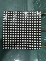 Panneau matriciel LED RGB 8x8 WS2812B adressable 5050 SMD P10 64 pixels contrôlés individuellement, module d'affichage DC 5V
