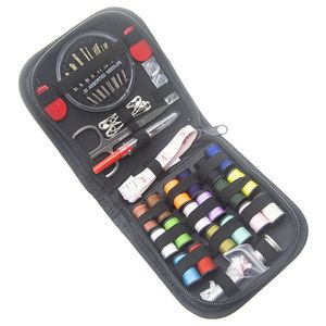 Kit de couture portable multifonctionnel de 72 pièces en tissu, accessoires de couture en vrac pour la réparation manuelle à domicile, logo personnalisé, marque privée - Product Image 1