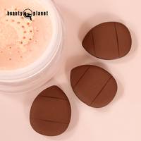 Beauty Planet Portable personnalisé Logo personnalisé poudre libre poudre de maquillage poudre bouffée de maquillage velours doux mini fard à joues éponge de maquillage bouffées de poudre