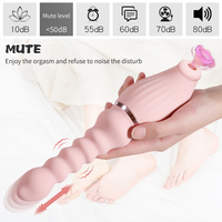 13 perles de vibration Style vibrant Plug Anal masseur de Prostate G spot perles vibrateur Silicone poussée jouets anaux