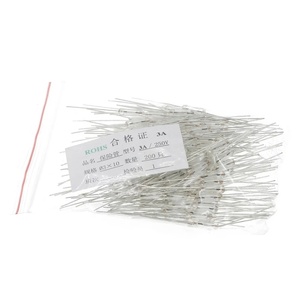 Cầu chì kín hoàn toàn bằng thủy tinh 3*10 <span class=keywords><strong>250V</strong></span> thổi nhanh 0,5A/1A/2A/3A/5A cầu chì sạc điện Trong Suốt Có Chân Ống cầu chì thủy tinh - Product Image 4
