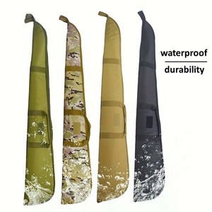 Étui tactique en nylon pour fusil de 50 pouces avec bandoulière en néoprène de 130 cm, sac d'accessoires de chasse, vente en gros - Product Image 3