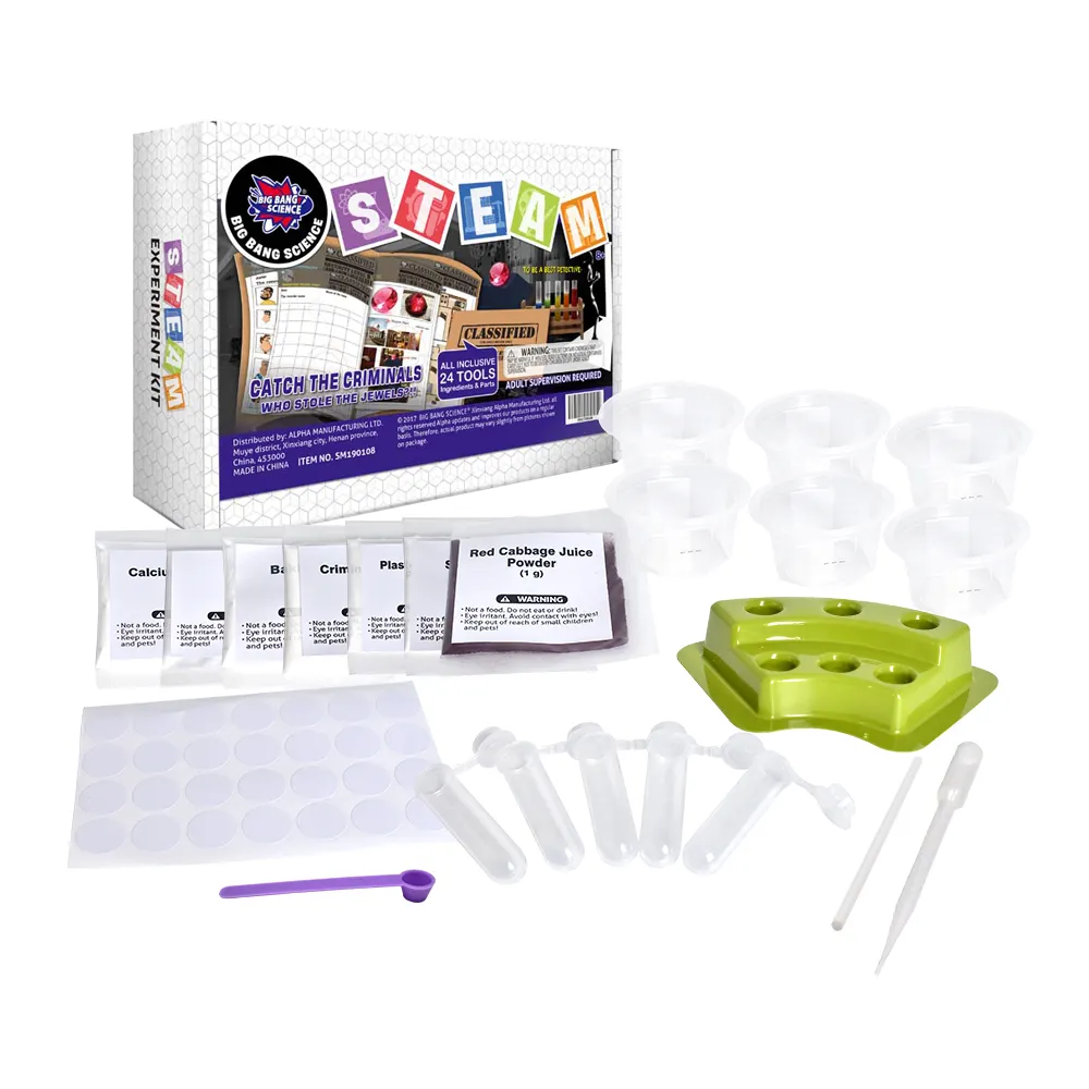 Crime Catchers Spy Science Kit Detective Toys for Kids