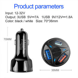 <span class=keywords><strong>Cargador</strong></span> <span class=keywords><strong>de</strong></span> coche USB carga rápida 3,0 tipo C adaptador <span class=keywords><strong>de</strong></span> teléfono <span class=keywords><strong>de</strong></span> carga rápida para iPhone 14 13 12 11 Pro <span class=keywords><strong>Redmi</strong></span> para Huawei para uso <span class=keywords><strong>de</strong></span> cámara - Product Image 3