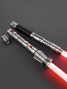 Sable de luz de latón, accesorio de empuñadura de aluminio CNC - Product Image 3