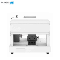 Machine de gravure CNC multifonctionnelle Magic-S7 pour bijoux, bracelet rotatif en métal plat doré, pendentif, bague