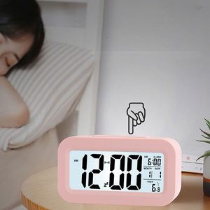 SY274 Smart Loud Alert <b>Digital</b> Desktop Alarm <b>Clock</b> for Bedside Home Decorative Living Room Student School - Product Image 4