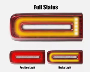 Fanale Posteriore a LED Rosso di Alta Qualità con Lente Trasparente 6000K per Mercedes Classe G G500 G350 W464 X464 (2019+) - Nuovo Modello AutoSystems - Product Image 3
