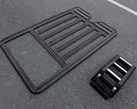 Échelle de toit Haomi pour Chery Jetour Traveler, plateforme de chargement en aluminium OEM personnalisée, kit tout-terrain pour SUV, 2050x1250x100mm