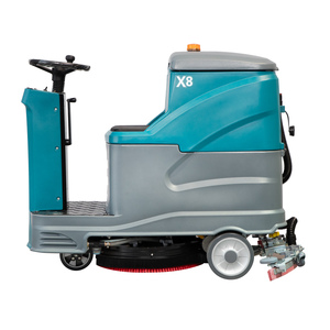 Fregadora de Pisos de Alta Presión GIYO X8 Eléctrica y sin Vibraciones con Ancho de Limpiador de 900 mm y Equilibrio de 230 kg para Laboratorios de Precisión - Product Image 3