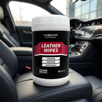 Nettoyant multifonctionnel pour cuir, lingettes nettoyantes pour l'intérieur des voitures, nettoie les surfaces en cuir, adapté aux canapés, nettoyage automobile