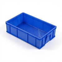 Boîtes de stockage en plastique empilables recyclables de haute qualité, anti-poussière, anti-humidité, étanches, pour entrepôt