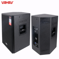 Haut-parleur actif VAMAV NOVA LX115 15 pouces 131dB 45Hz-19kHz Système de sonorisation RMS 1000W haute puissance Haut-parleur PA en bois à gamme complète