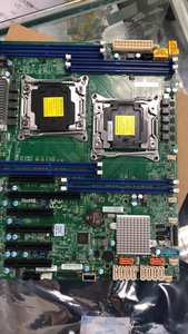 Orijinal X10DRL-I anakart çift soket R3 (LGA 2011) Xeon işlemci E5-2600 v3 aile sunucu ana kartı destekler - Product Image 6
