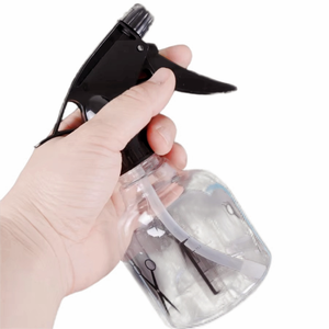 Botella de Spray Transparente Negra de 175 ml para Peluquería, Atomizador de Niebla Fina, Herramienta de Salón de Belleza, Bomba de Plástico, Precio al por Mayor - Product Image 3
