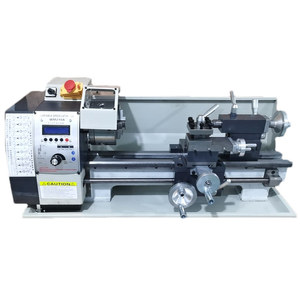 เครื่องกลึงขนาดเล็ก TR210 ระยะแกว่ง 140 มม. ความยาว 400 มม. เครื่องจักรงานโลหะและงานไม้ที่มีความแม่นยำสูง - Product Image 1