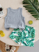 Ventes chaudes d'été, ensembles de vêtements pour enfants, 100 designs différents, ensembles de vêtements pour bébés garçons, 2 pièces, t-shirt, vêtements pour enfants