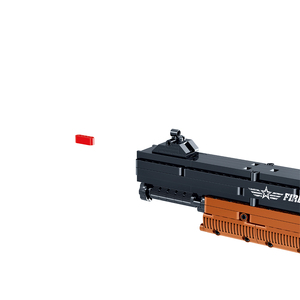 Mork 051001 Firewire Alliance M4 Bernelli Military DIY บล็อกตัวต่อเพื่อการศึกษาของเล่นปืนโมเดลของเล่นก่อสร้าง - Product Image 5