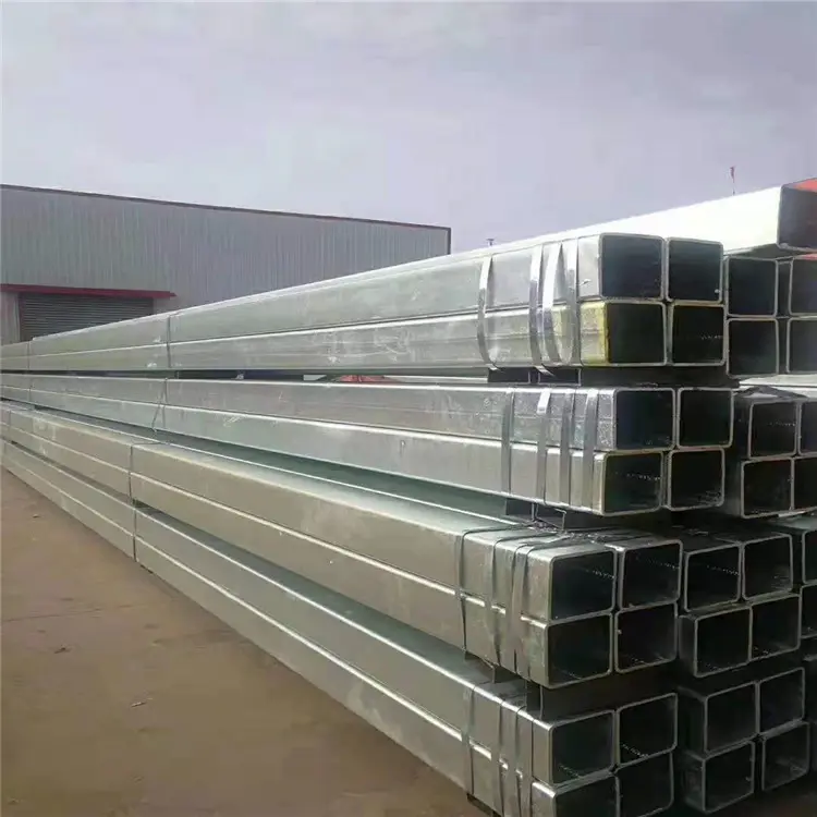 China Steel Pipe Factory Sells Large Quantities Of Spot Q345 Galvanized Square Pipes Tube