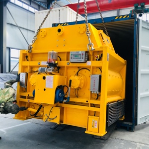 1m3 2m3 3m3 4m3 5m3 Doppelwellen-Horizontalbetonmischer für Betonmischanlagen - Product Image 2