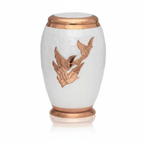 Urnas de cremación para adultos de latón hechas a mano de hermoso diseño moderno urnas funerarias conmemorativas para adultos para cenizas hermoso monumento - Product Image 1