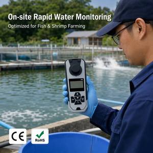 Analyseur de qualité de l'eau portable VX AQ pour l'aquaculture, testeur multiparamètres pour l'élevage de poissons et de crevettes - Product Image 4