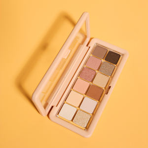 Palette de maquillage personnalisée DIY, fard à paupières mat imperméable, paillettes, blush, illuminateur, maquillage en poudre, marque privée, palette de maquillage - Product Image 2