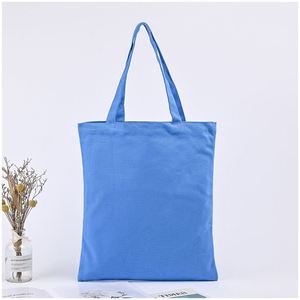 Bolsa de Hombro Minimalista de Gran Capacidad con Estampado de Logotipo Personalizado, Bolsas de Mano Gráficas de Dos Tonos de Lujo en Lona de Algodón - Product Image 4