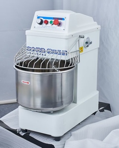 Mezclador de masa de dos velocidades pequeño de 8kg, mezclador de masa comercial de acero inoxidable para panadería, mezclador de alimentos - Product Image 3