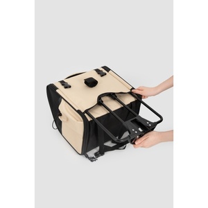 Produits de soins pour animaux : Panier de vélo pour chien et porte-animaux pour vélo - Sac de guidon antichoc pour le cyclisme, sac de transport sécurisé pour petits chiens et chiens de petite taille - Product Image 2