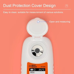 LCD Dijital Refraktometre Brix Ölçer Meyve Suyu İçecek ATC Şeker İçeriği Ölçüm Cihazı Sakarometre - Product Image 5