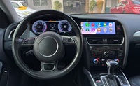 UPSZTEC  Écran double A4 A4L Combiné d'instruments Android Autoradio Lecteur GPS pour voiture OEM avec 18 lumières d'ambiance dynamiques pour Audi