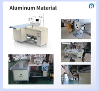 Machine à coudre industrielle surjeteuse automatique RIDONG RD-PFJ100 haute efficacité pour ourlets de rideaux, certifiée CE, avec cœur PLC