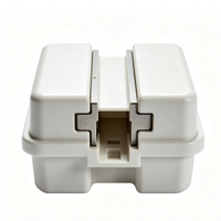 Boîtier électronique moulé par injection PC/ABS pour module de contrôle industriel, production en série disponible