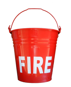 <strong>Fire</strong> Extinguisher 10L Steel <strong>Bucket</strong> - Product Image 1